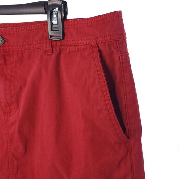 Pendleton Solid Red Skirt Womens Size 16 - Picture 4 of 8